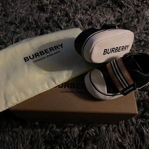 Burberry Black  Baby Shoes